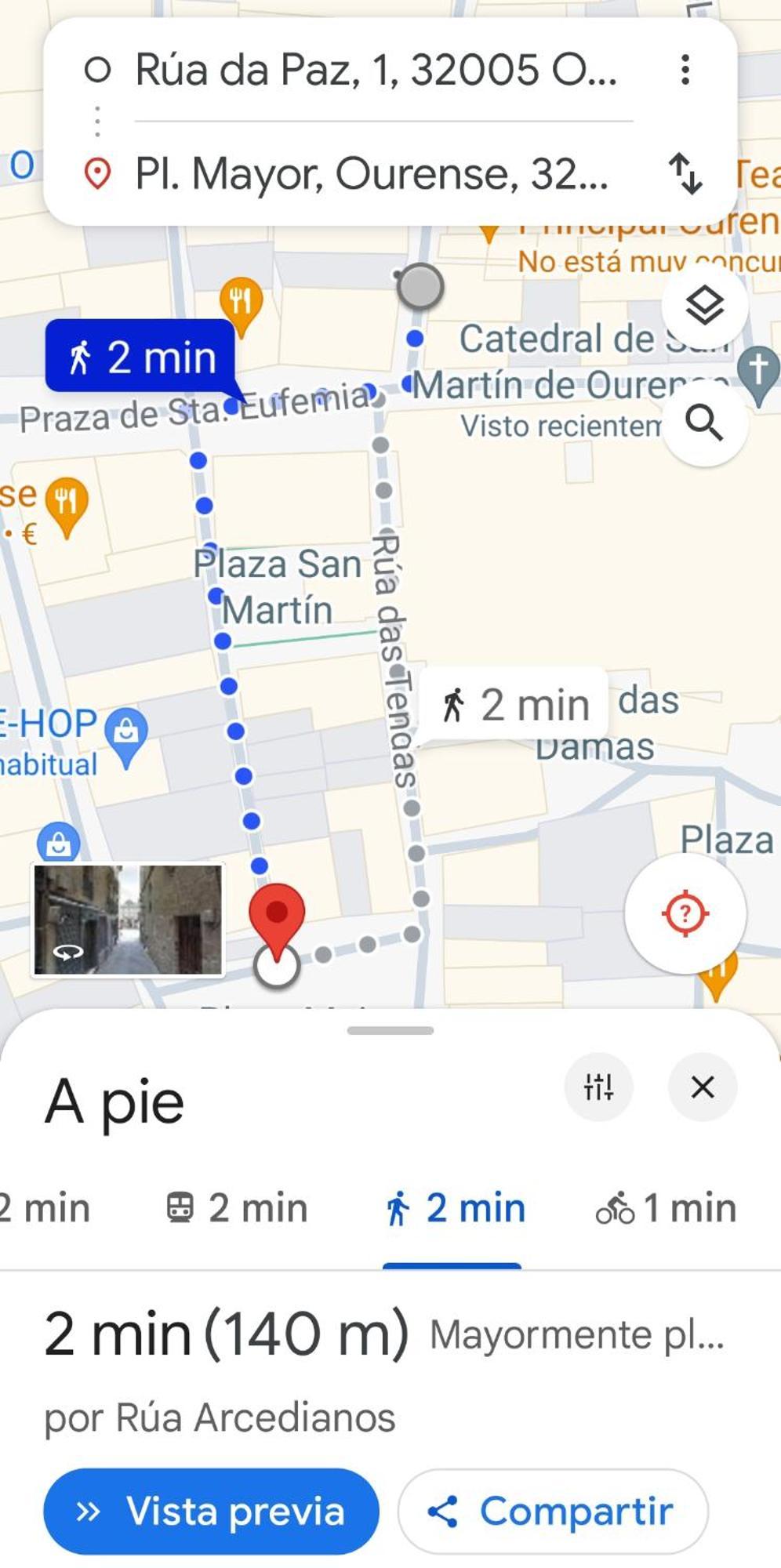 Paz Termal Lägenhet Ourense Exteriör bild